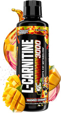 Nutrex Research Liquid Carnitine 3000 | Premium Liquid Carnitine Stimulant Free Fat Loss Support 16 Fl Oz (Mango Chamoy 16 Fl Oz (Pack of 1))