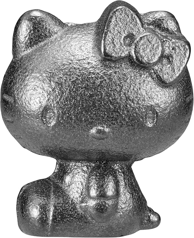 OSK TBN-1 Nambu Ironware Hello Kitty Iron Ball Made in Japan Iron Supplement Anemia Improvement Easy Cute Easy Induction Pot Kettle Cooking Tea Pickles Bran Pickles Black Beans Miso