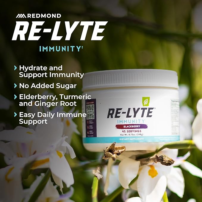REDMOND Re-Lyte Immunity Multivitamin Supplement Mix (BlackBerry)