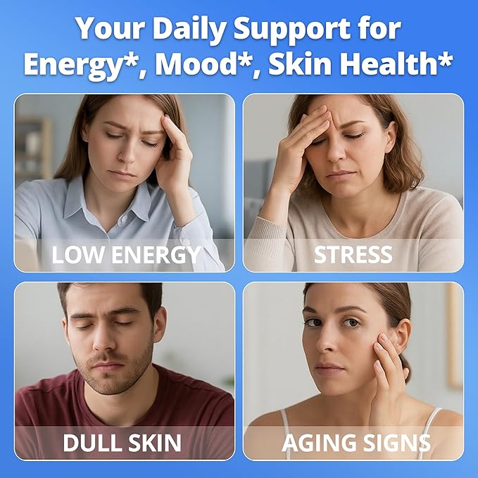 Superfruit Longevity Mix 36 in 1 Magnesium Glycinate Mushrooms Nicotinamide Riboside – Calm Skin &amp Anti-Aging Support | Probiotics 15 Fruits | No Sugar Added Vegan Gluten Free 30 servings