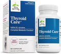 Terry Naturally Thyroid Care - Immune Health &amp Energy Support Formula - Nutritional Supplement with Iodine for Thyroid Health Support - Wellness Supplement with L-Tyrosine - 60 Capsules