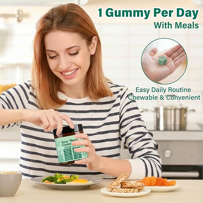 Sea Moss Gummies 16-in-160 Gummies