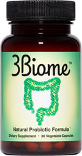 3Biome - Natural Probiotic Supplement - Non-GMO Vegan Gluten-Free
