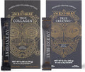 Ancient + Brave True Collagen &amp True Creatine Packets - Premium Collagen Peptides + Advanced Creatine Formula Sachets (15 of Each) - Supports Skin Hair Joints Strength &amp Recovery⁺ - 5g x 30