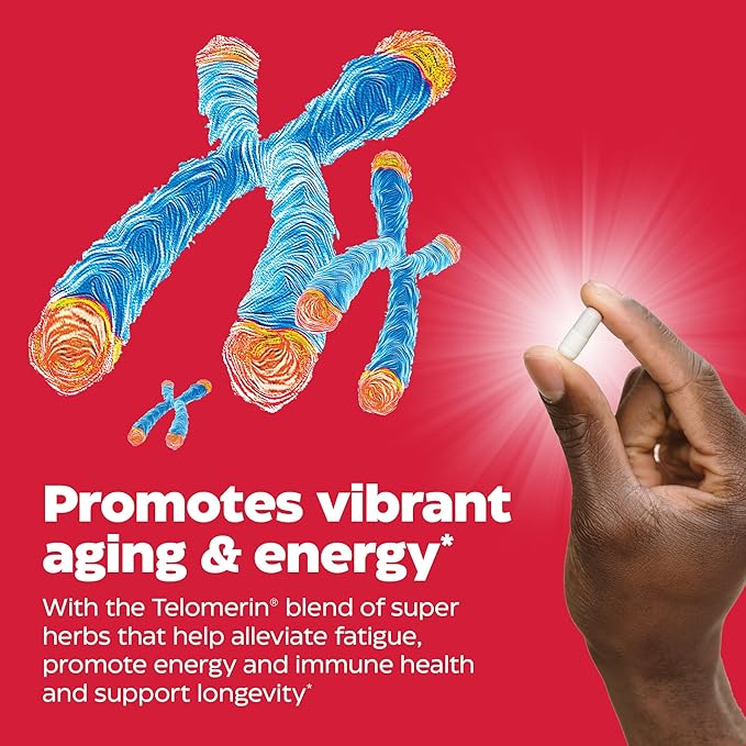 Enzymedica Telomere Plus Enzyme Support for Cellular Health 30 Capsules