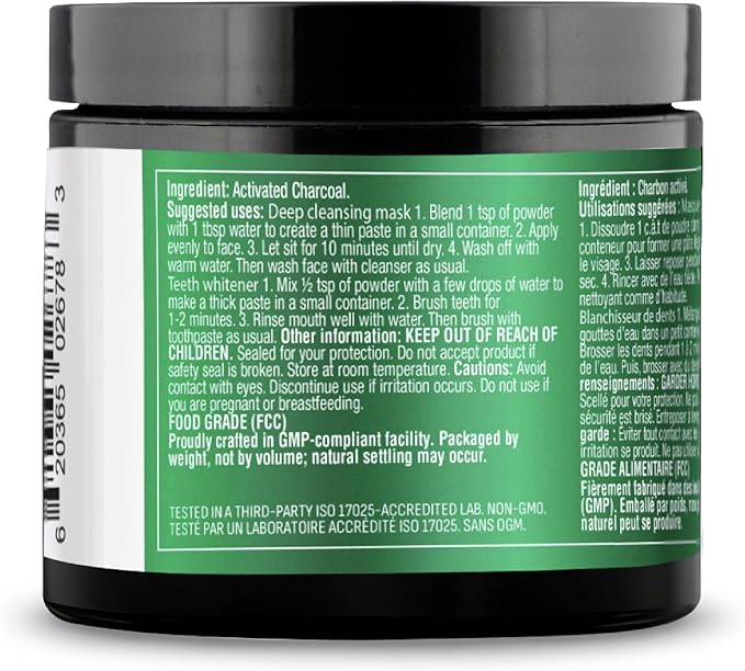 ORGANIKA Activated Charcoal Powder 40 GR