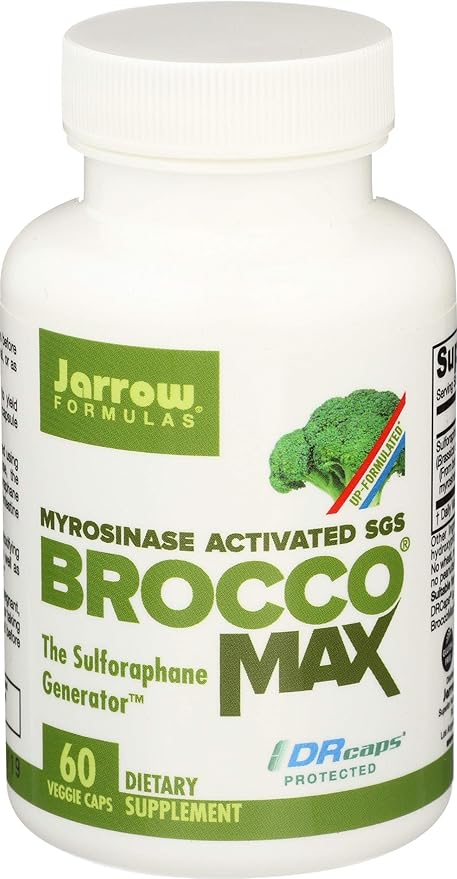 JARROW FORMULAS Brocco Max 500 MG 60 CT