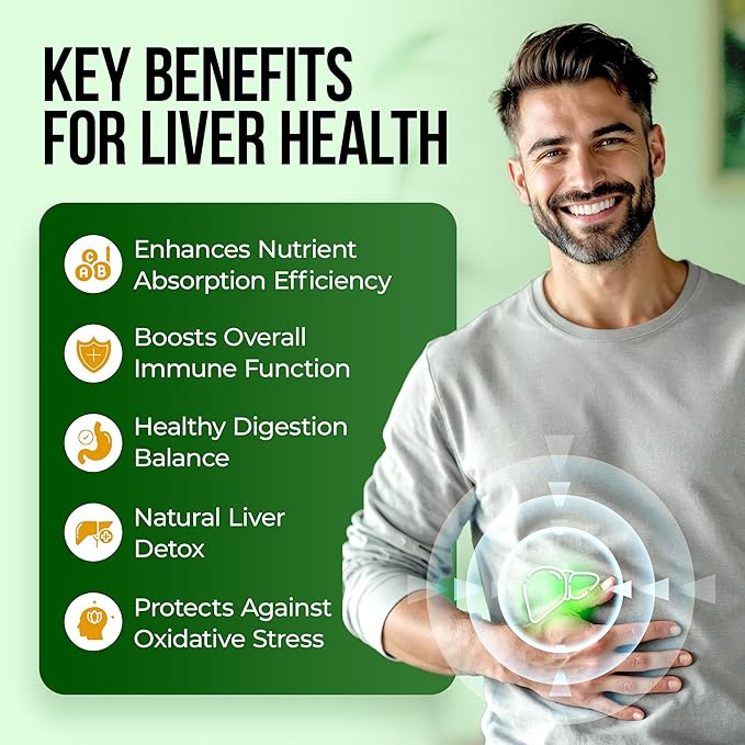 Nature's Nectar Liver Cleanse Detox &amp Repair – Active Liver Support Supplement with Milk Thistle Liver Detox – Helps Repair &amp Protect Liver Aids Fatty Liver &amp Gallbladder Health – 60 Caps
