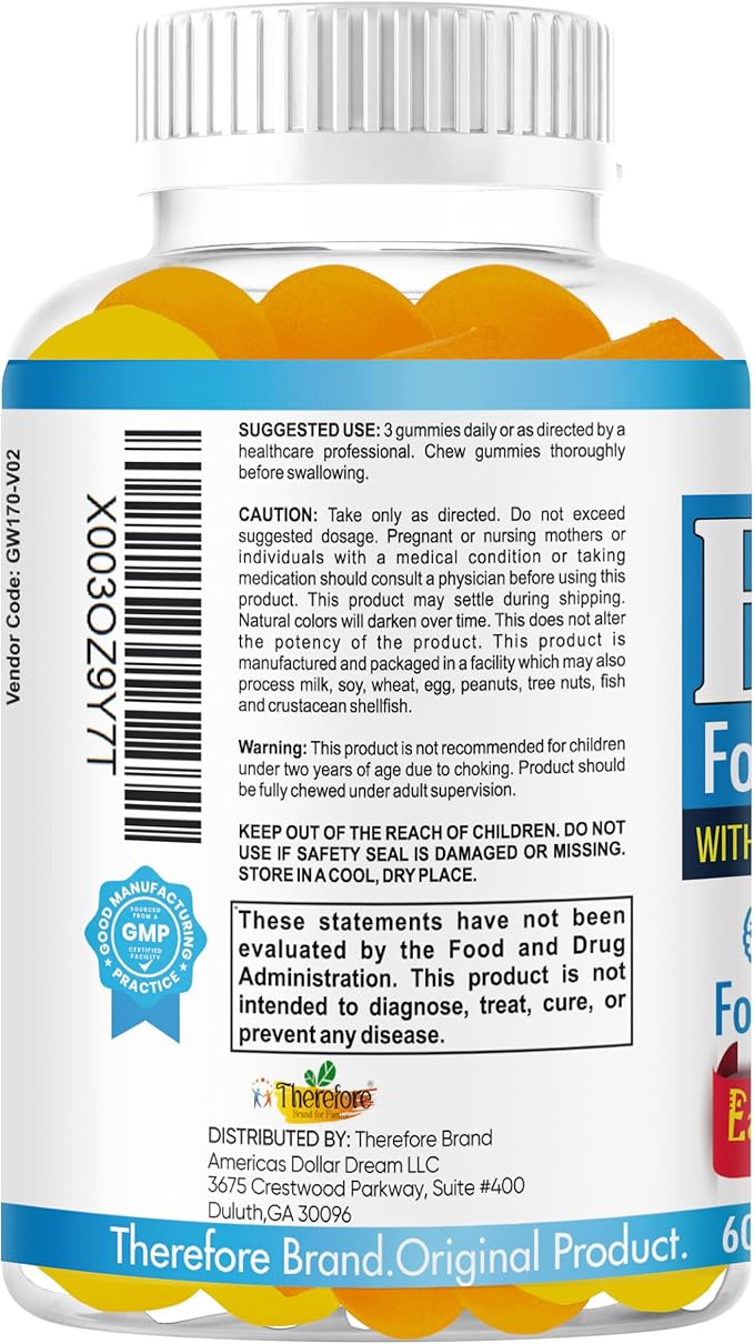 B.Genius Focus Gummies for Kids &amp Teens – Kids Focus and Attention Supplements – Memory &amp Concentration –Plant-Based Focus Supplement for Clarity Learning &amp Cognitive Health-60ct