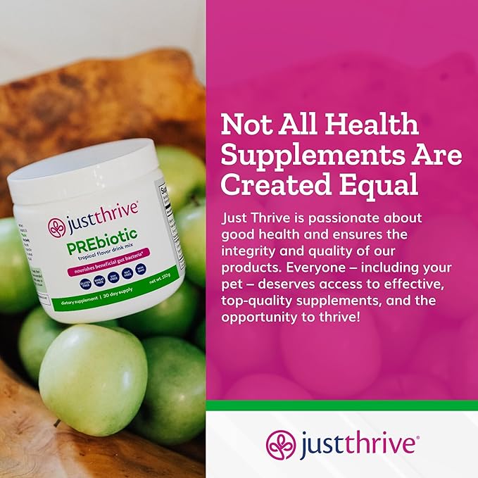 Just Thrive PREbiotic Powder - Digestive and Immune Support Supplement 150 g