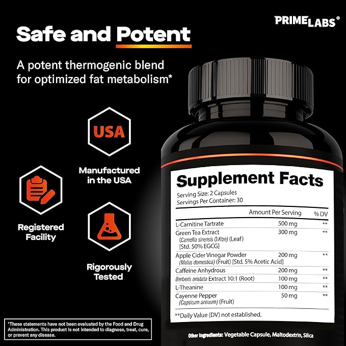 Prime Labs Creatine + Thermogenic Burner