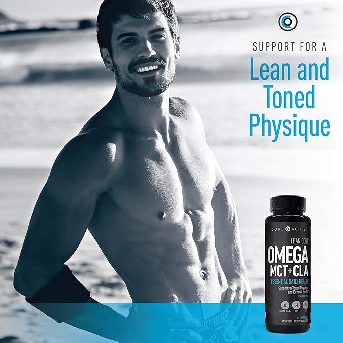 Lean Core Omega + MCT (90 Servings) Syphon Thermogenic Fat Burner (60 Capsules)