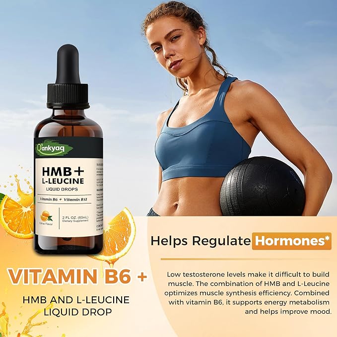 Q'ankyaq Thyroid Support Liquid Drops and HMB L-Leucine Liquid Drops