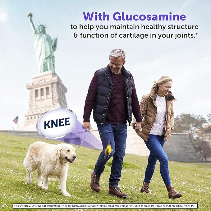 Schiff Glucosamine 2000mg with Hyaluronic Acid (Pack of 4)