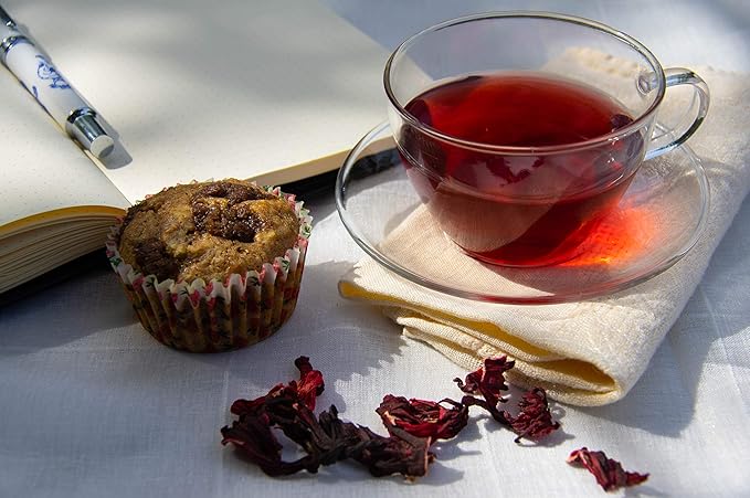 Premium Sorrel (5 pack) Hibiscus Flower Whole Petal 3 Oz (pack of 5) - Flor de Jamaica Zobo Flower perfect for Tea and Mexican Agua Fresca - Makes Refreshing Iced Tea Or Hot Tea