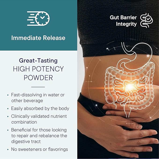 Biotics Research GI Resolve™ Advanced L-Glutamine Powder Formula for Gut Lining Support &amp Healing - Optimal Gastrointestinal Function - Premium 7-Ingredient with Zinc Carnosine &amp Botanicals- 6