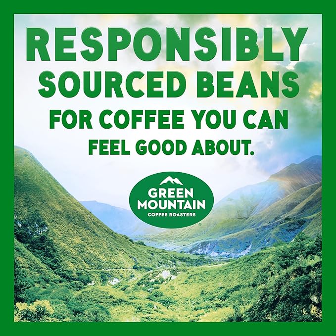Green Mountain Coffee Dark Magic Decaf Keurig Single Serve K-Cup Pods Dark Roast Coffee 60 Count (6 Packs of 10)