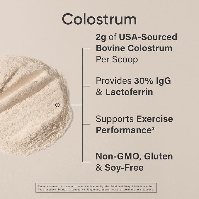 Sports Research® Goodies Pack - Colostrum Powder formulated to Support Workout Performance Immunity &amp Gut Health w/Antibodies &amp Creatine Monohydrate &amp Organic MCT Oil Keto &amp Vegan MCT