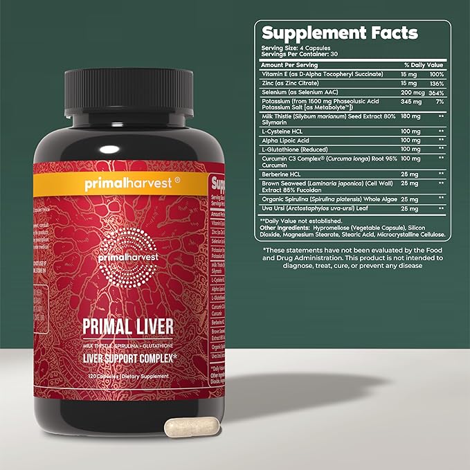 Primal Harvest Daily Two-Step Routine | Greens Powder + Liver | 2 Pack | 30 Day Supply