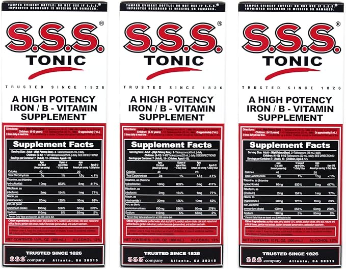 PACK OF 3 EACH SSS TONIC 10OZ PT#1225811110 (Pack of 3)