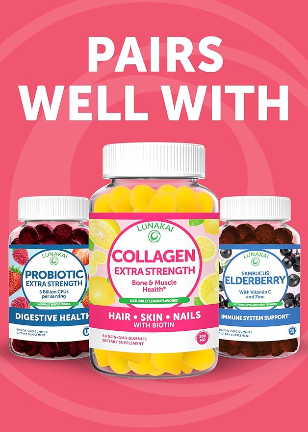 Lunakai USA Made Womens Multivitamin Gummies – Delicious Daily 16 Multi Vitamins for Women – Wellness Energy &amp Essential Health Support 60ct