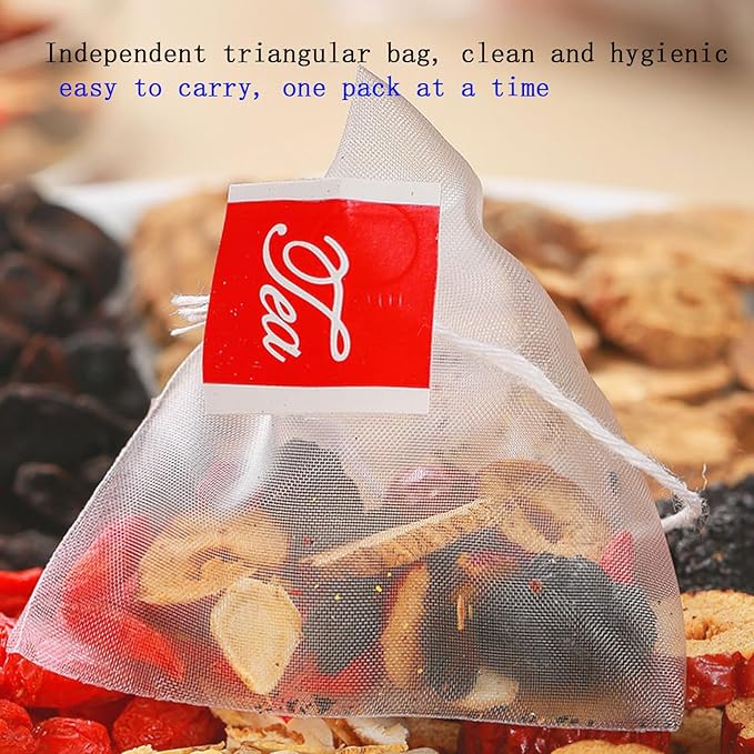 Shengmingxi Ginseng Five Treasures Kidney Tea Formula 7 Precious Ingredients for Women &amp Men Kidney Cleanse Ginseng and Mulberry Herbal Chinese Tea Bags Wubao Tea 250g/8.8oz (32Bags/2Pack) 人参五宝茶 补