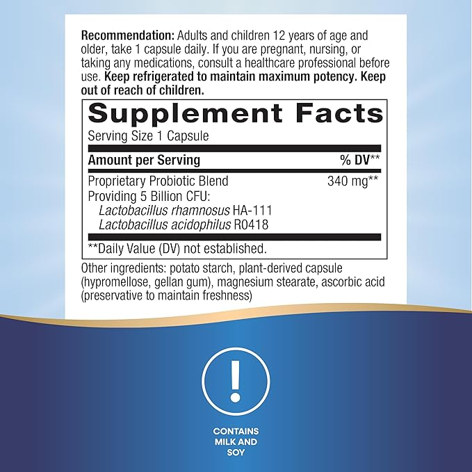 Nature's Way Primadophilus Original 5 Billion 180 Capsules