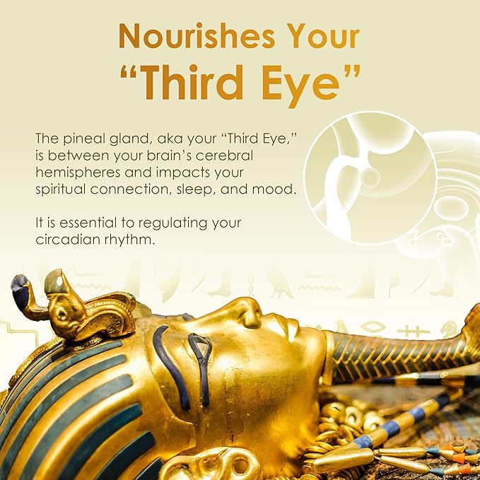 Ultra-Pure 99.9% Liquid Gold - 24K Monoatomic Gold Ormus - Third Eye Awakening Pineal Gland Decalcification Awaken DNA Unlock Light Speed Manifestation - Pharaoh's Nectar XT 3 Pack