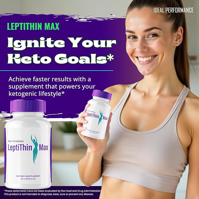 Leptithin Max Keto Capsules LeptithinMax Advanced Formula Supplement Pills - Maximum Strength Leptithin Max All Natural Keto Pills LeptithinMax Capsules Leptithin Max Pills Reviews (3 Pack)