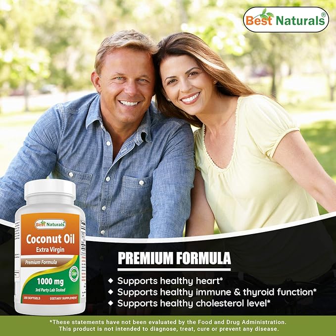 Best Naturals Coconut Oil 1000 mg &amp NAC 600 mg