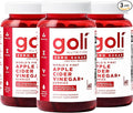 Goli Zero Sugar Apple Cider Vinegar Gummies 60 Count Each (3 Pack 180 Total) – ACV with Vitamin B12 &amp Probiotics No Sugar Alcohols Vegan Keto &amp Gluten Free
