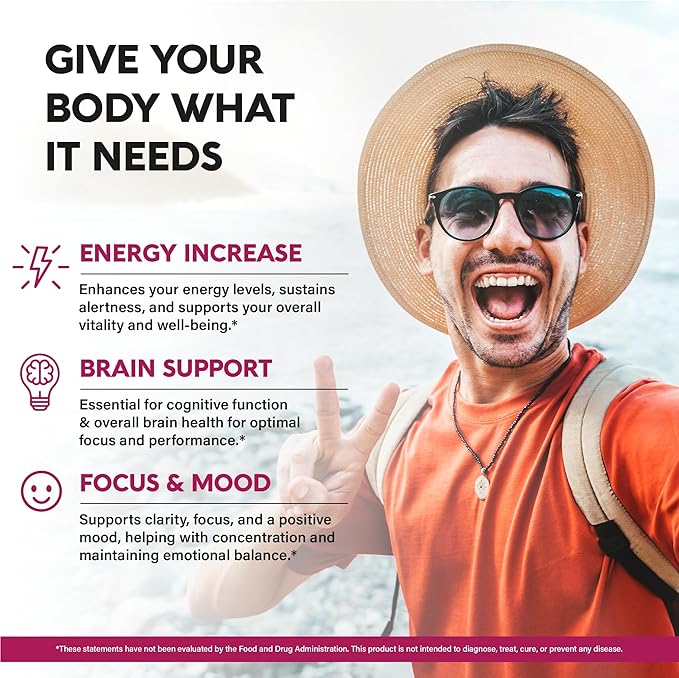 USDA Organic Vitamin B12 Sublingual Drops - 5000 mcg Liquid Vegan Methylcobalamin for Women &amp Men - Energy Boost Focus &amp Mood Brain Health Support - Maximize Absorption - 4 Month Supply 4 f