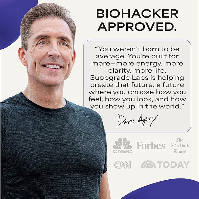 Motivation 101 by Dave Asprey | Targeted Dopamine Support for Drive + Mood | Supports Focus Memory Learning Balanced Moods and Positive Mental Outlook | 30 Day Supply