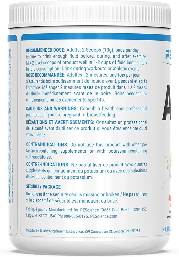PEScience Amino IV BCAA &amp EAA Powder Essential Amino Acids Taurine Electrolytes for Hydration and Muscle Recovery Sugar Free for Men &amp Women Post Workout - Orange Dreamsicle - 30 Servings