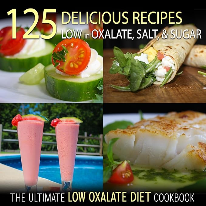 KIDNEY C.O.P. Calcium Oxalate Protector 120 Capsules Patented Kidney Support for Calcium Oxalate Crystals Stop Recurrence (Starter Pack - (120 Caps) and 1 Ultimate Low Oxalate Diet Cookbook)