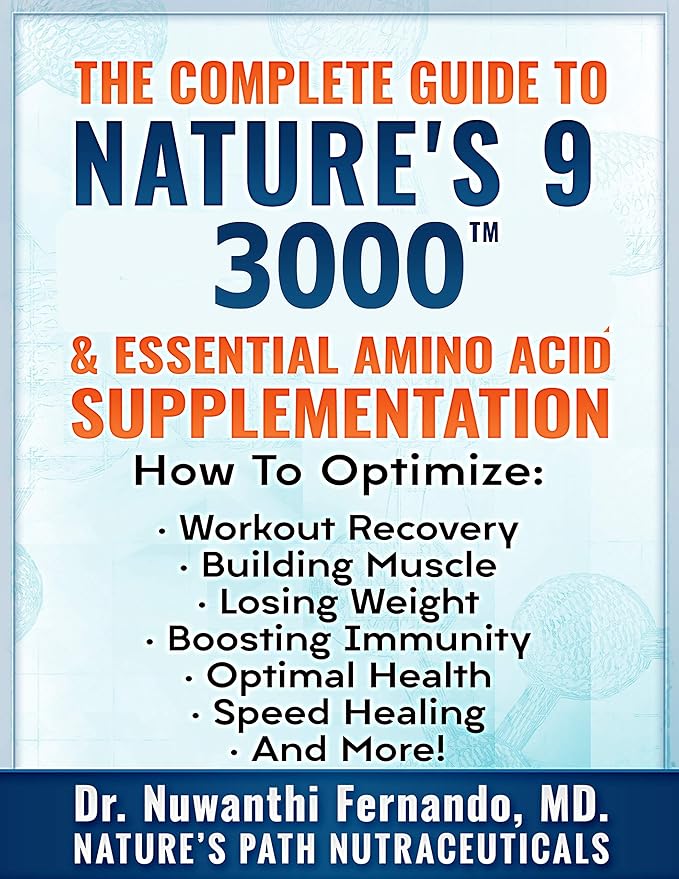 Nature's 9 3000 Essential Amino Acids Supplement Best EAA Amino Acid Complex All 9 Essential Amino Acid Pills Vegan Aminos 90 Pill 1 Gram Per Tablet