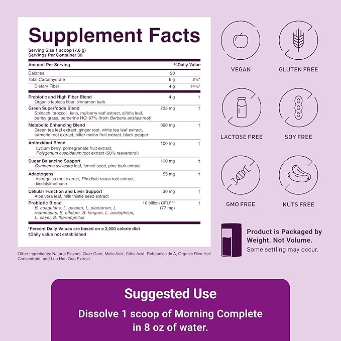 ACTIVATEDYOU Morning Complete Mixed Berry 3 Pack with Nighttime Complete