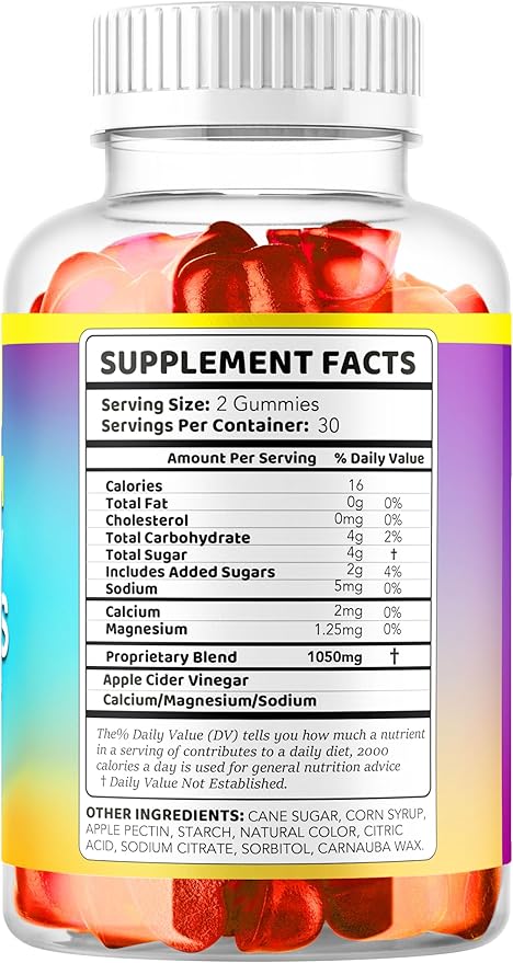 (2 Pack) Baja Slim Keto Gummies - Baja Slim Gummy Supplement Support Advanced Formula BajaSlim ACV Keto 1050MG - Apple Cider Vinegar All Natural Gomitas Green Tea Reviews 120 Gummies
