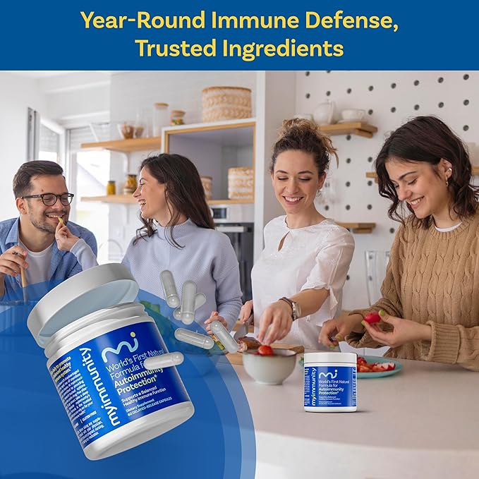 Immune Balance Supplement | Grass-Fed Lactoferrin Taurine Vitamins D3 K2 &amp B12 | 30-Min Delayed-Release | Promotes Gut Digestive &amp Overall Wellness | Low Lactose Made in USA