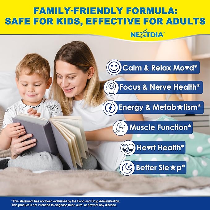Triple Magnesium Complex 500mg/250mg Gummies + Omega-3 Saffron for Kids 6+ &amp Adults Kids Focus Calm Magnesium Gummies with Theanine Sugar Free Magnesium Glycinate Malate Taurate Sugar Free
