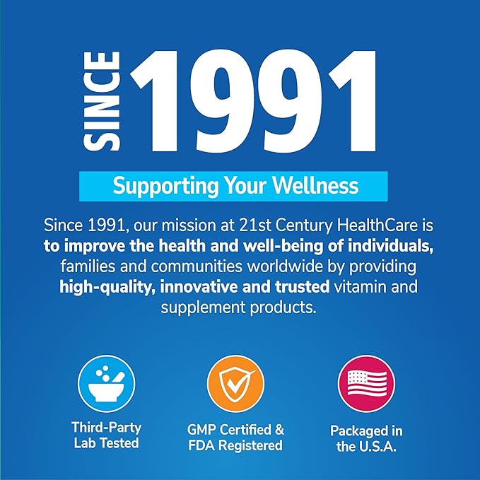 21st Century GLP-1 Daily Support Supplement (60 Count) Weight Management Exercise &amp Daily Metabolism Health Support Vegetarian Capsules with Turmeric Barberry &amp Green Tea Extract Gluten