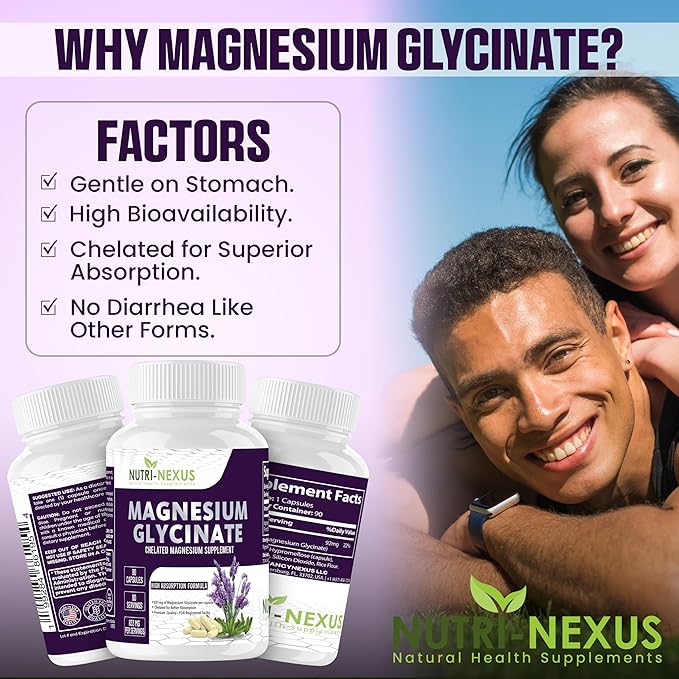 Ultra Joint Flex with Glucosamine/Chondroitin/Turmeric + Magnesium Glycinate — 2-Bottle Bundle 90 Capsules Each