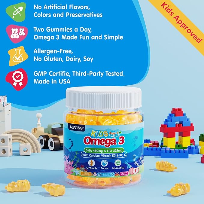 Probiotics Gummies + Kids Omega 3 Gummies