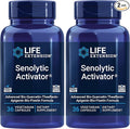 Life Extension Senolytic Activator®*Healthy AgingCellular Health Supportbioavailable quercetin and FisetinapigeninBlack Tea theaflavinsGluten FreeNon-GMOVegetarian36 Capsules(Pack of 2)
