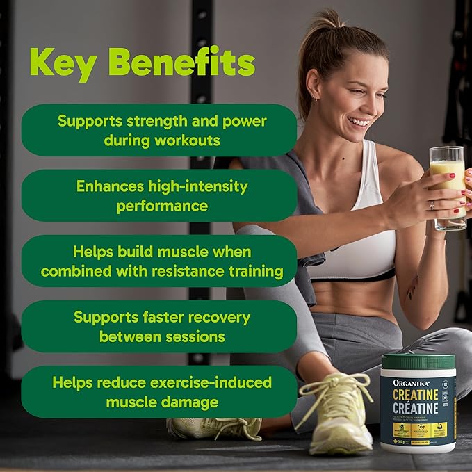 ORGANIKA Unflavoured Creatine Powder 500 GR