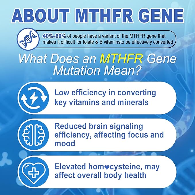 L Methylfolate Gummies &amp Methyl B12 Active 5-Mthf Methylated Folate 5mg Supplement for Women Men w/Methyl B ComplexCholineMagesiumOmega-3Methyl Folate for MethylationFocusMoodSugar Free2P