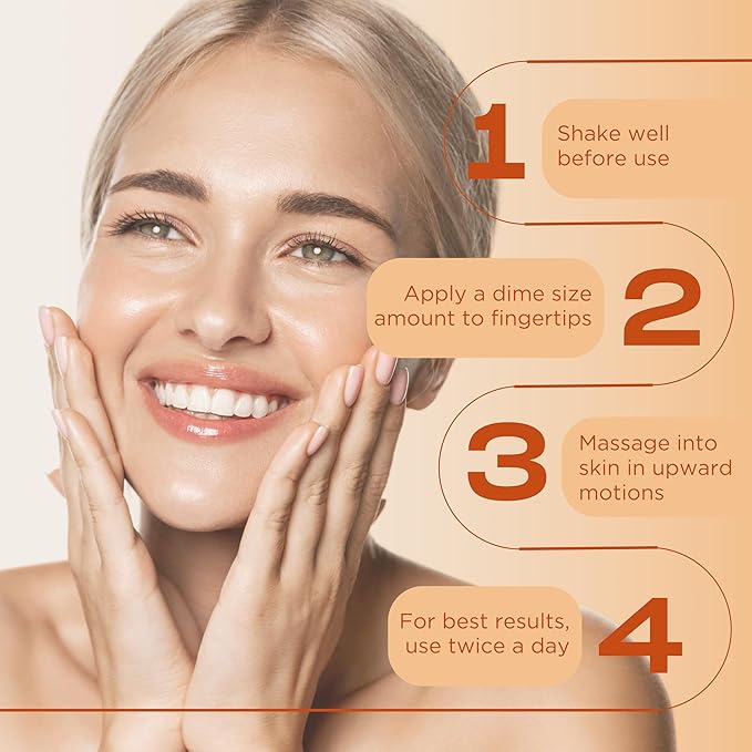 InstaNatural Vitamin C Face Serum with Hyaluronic Acid &amp Ferulic Acid | Brightening &amp Hydrating Formula for Radiant Smooth-Looking Skin - 2 FL Oz