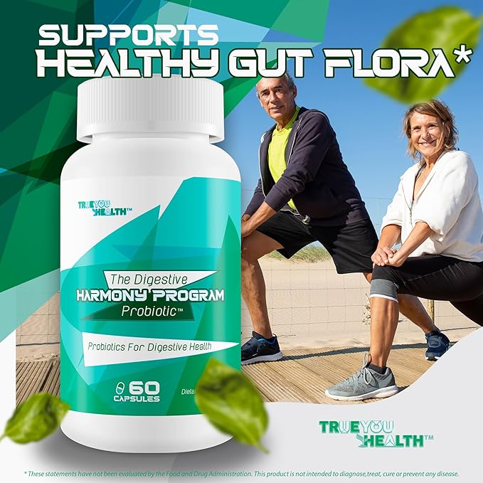 The Digestive Harmony Program Probiotic - Our Best Probiotics for Digestive Health - Pre and Probiotics for Digestive Health - Probiotics for Women Digestive Health Probiotics for Men Digestive Health