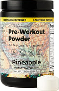 Santa Cruz Paleo Pre Workout Powder with Caffeine &amp Electrolytes Magnesium Potassium Sea Salt &amp L Citrulline Sugar Free Preworkout Drink Mix for Energy &amp Hydration Pineapple Flavor 3