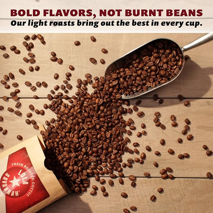 Lola Savannah Cinnamon Whole Bean Decaf Coffee 2lb